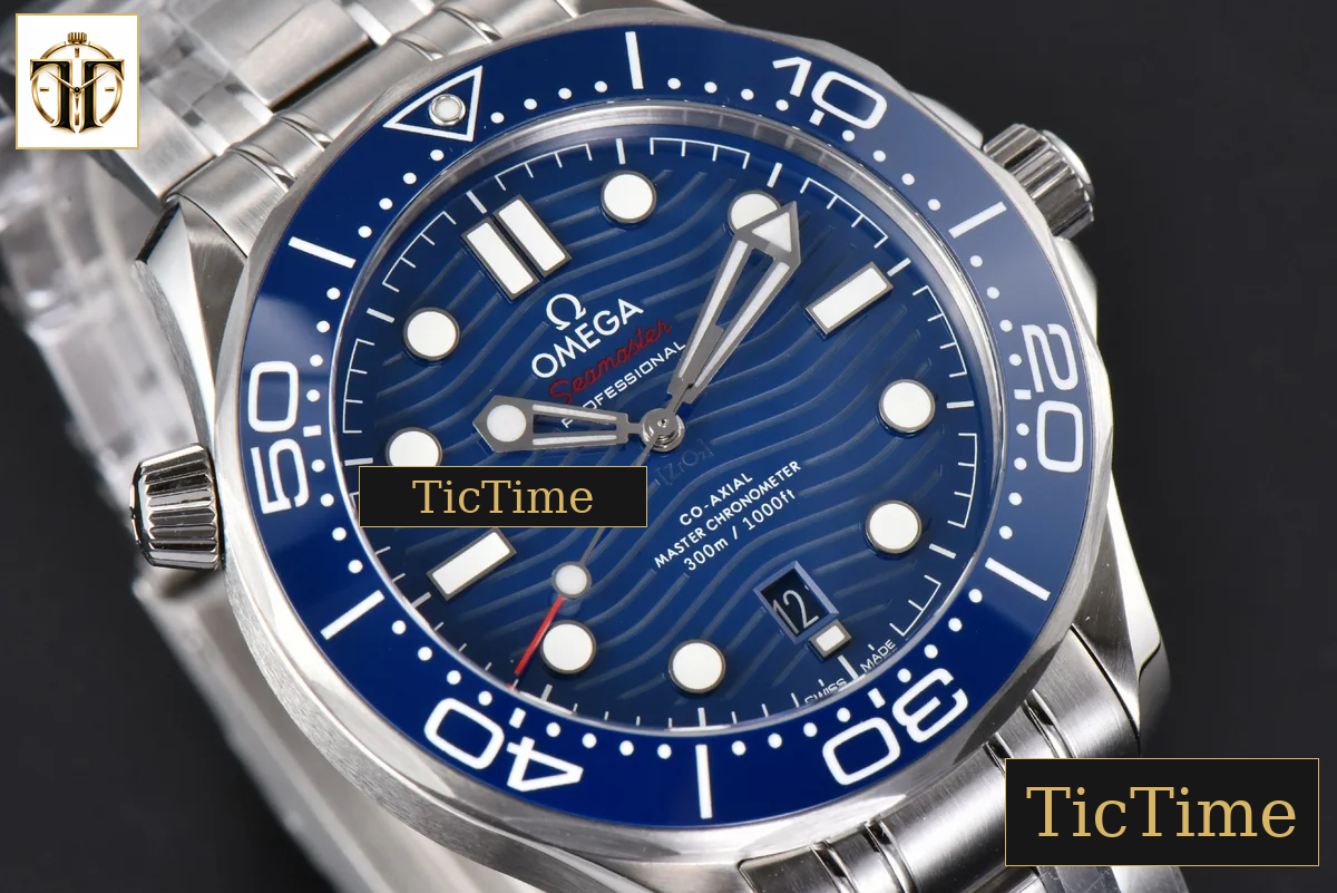 Seamaster Diver 300M 42mm ZF Blue Ceramic Blue Dial SS Bracelet A8800 — foto 11