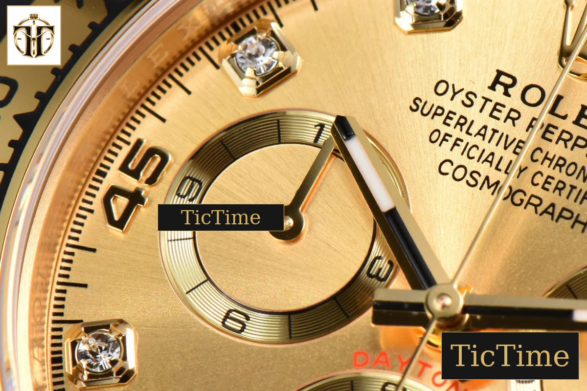 Daytona 116508 APSF YG YG Dial Diamond Marker YG Bracelet SH4130 — foto 7