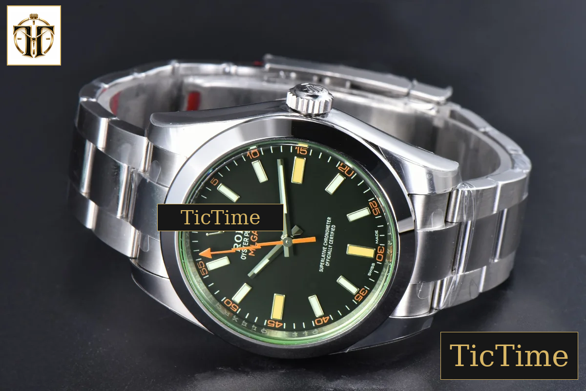 Milgauss 904L 116400GV 40mm VSF Black Dial Green Crystal VS3131 — foto 14