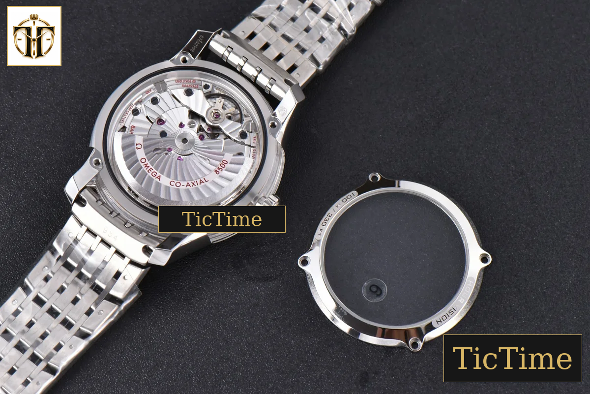 De Ville Hour Vision 41mm VSF White/Silver Dial SS Bracelet A8500 — foto 21