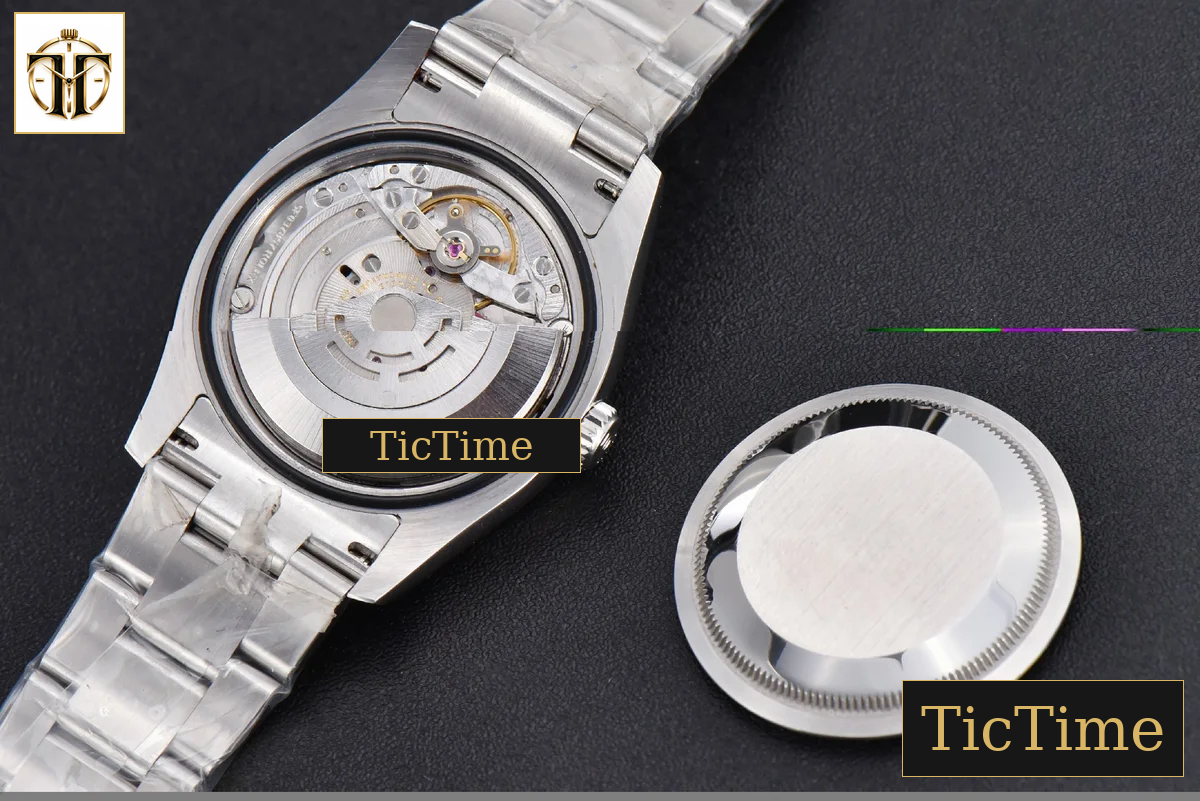 DateJust 36mm GMF SS Smooth Bezel Gray MOP Dial Roma Marker Oyster Bracelet VR3235 — foto 25