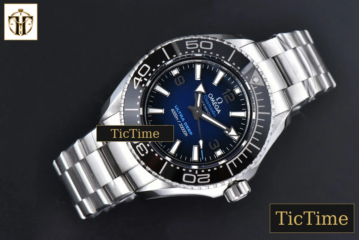 Seamaster Planet Ocean Ultra Deep 45.5mm VSF Blue Gradient Dial SS bracelet A8912 — foto 11