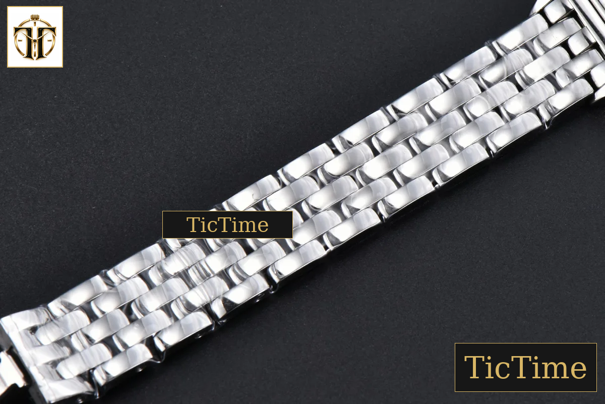 Panthère 22mm AF SS White Diamond Dial SS Bracelet Ronda Quartz — foto 21
