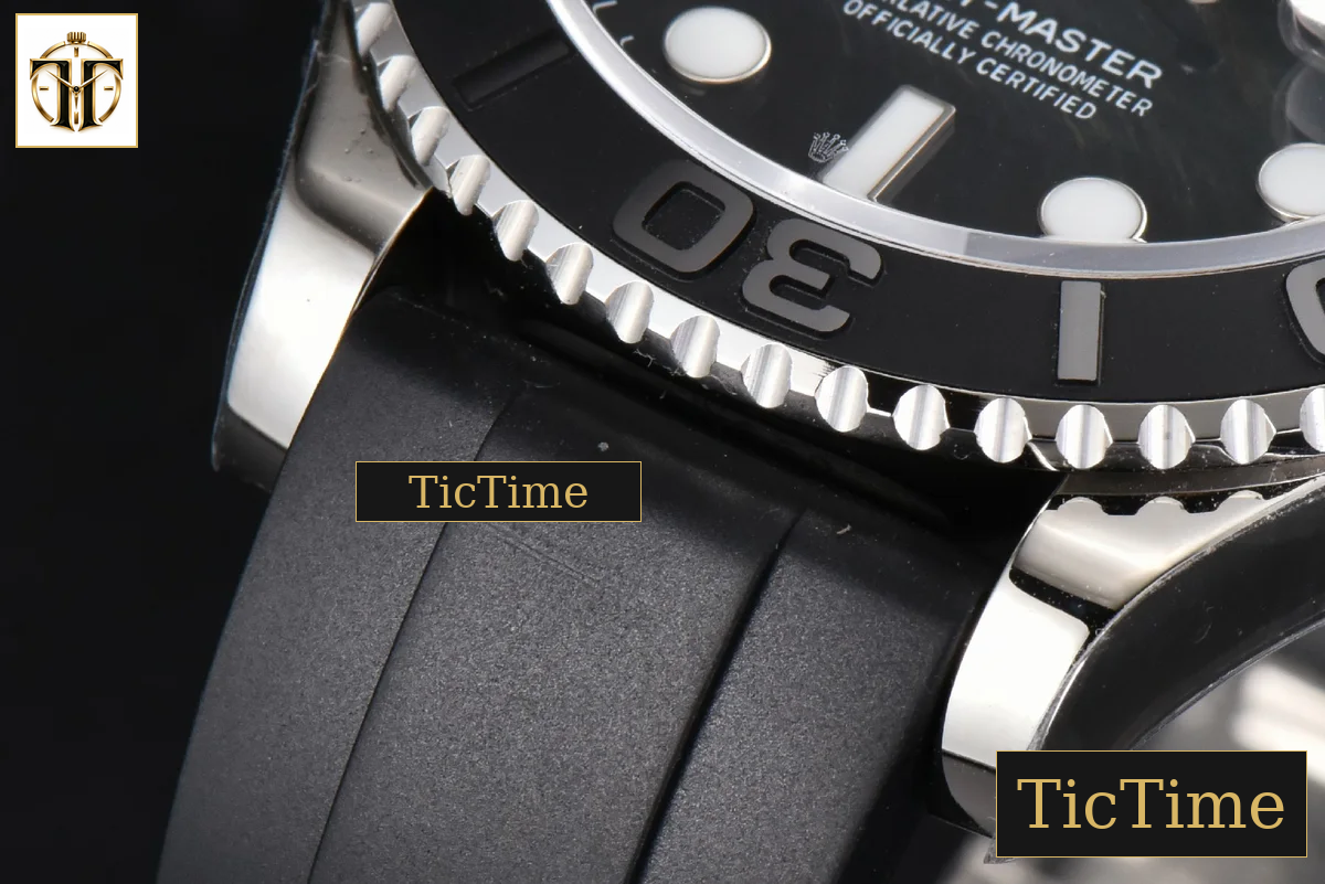 Yacht-Master Opals Surface 42mm CSF Black Dail Oysterflex Strap VR3235 — foto 10