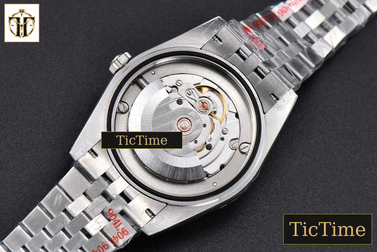 DateJust 41M Tungsten Smooth Bezel 126300 GMF Tiffany Blue Dial Jubilee Bracelet Tungsten VR3235 — foto 24
