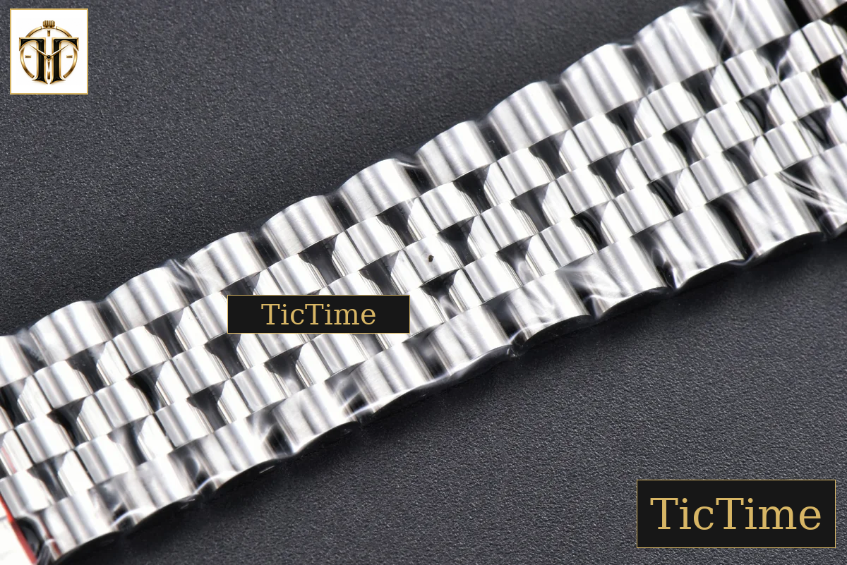 DateJust 904L 126234 36mm VSF White Dial Roma Marker Jubilee Bracelet VS3235 — foto 29