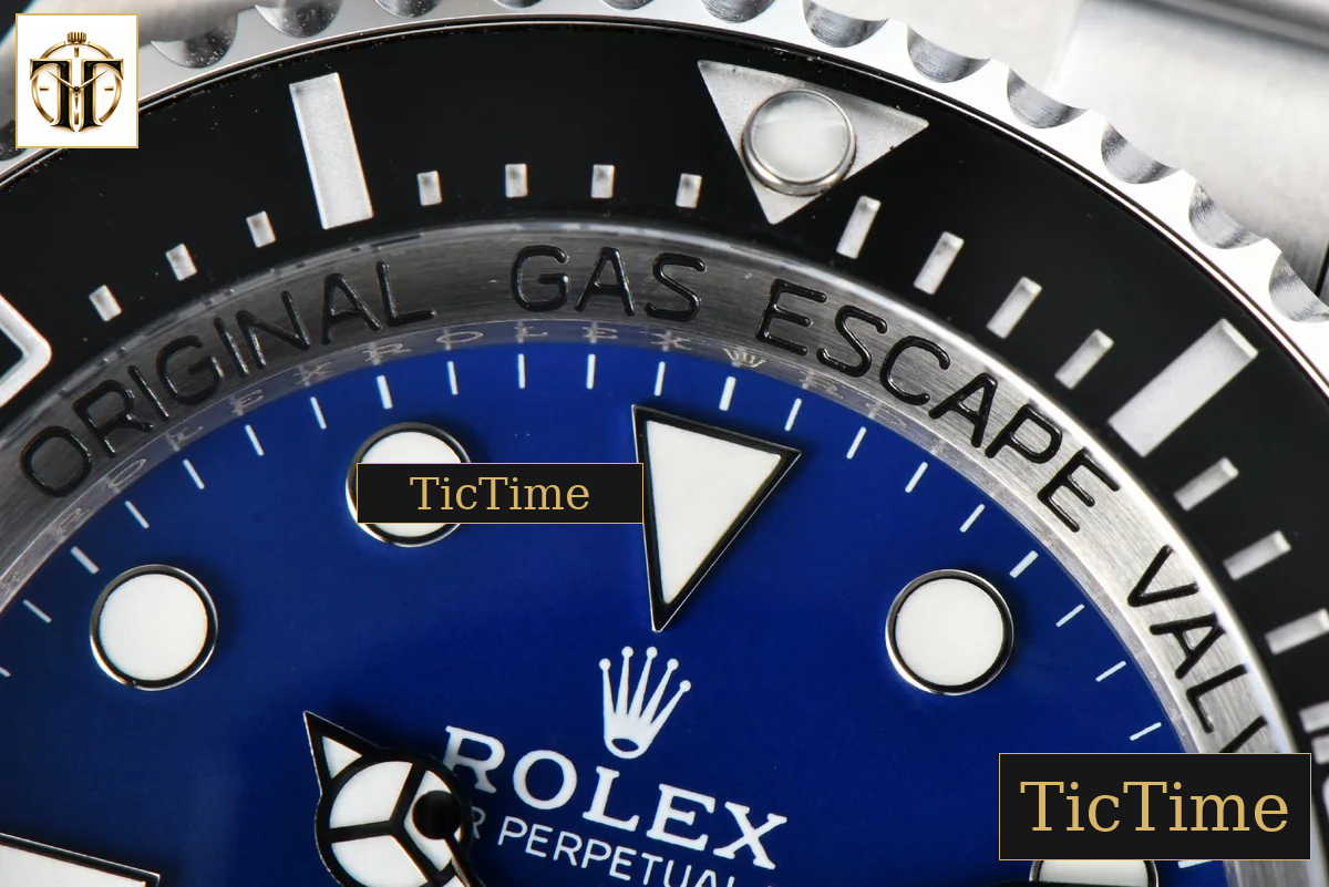 Sea-Dweller ‘D 126660 44mm ARF Blue’ Blue Gradiant Dial SS Bracelet A2824 — foto 9