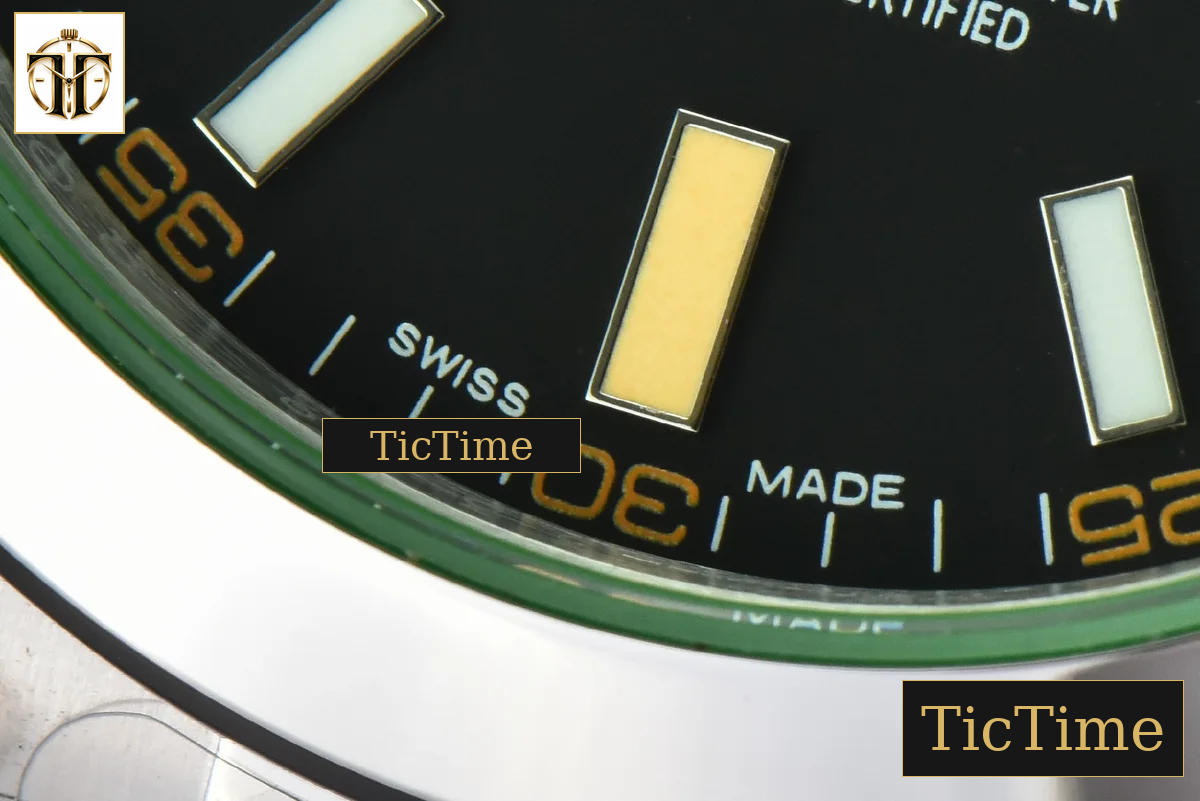 Milgauss GV 904L 116400 40mm GSF Black Dial SS Bracelet SA3131 — foto 8
