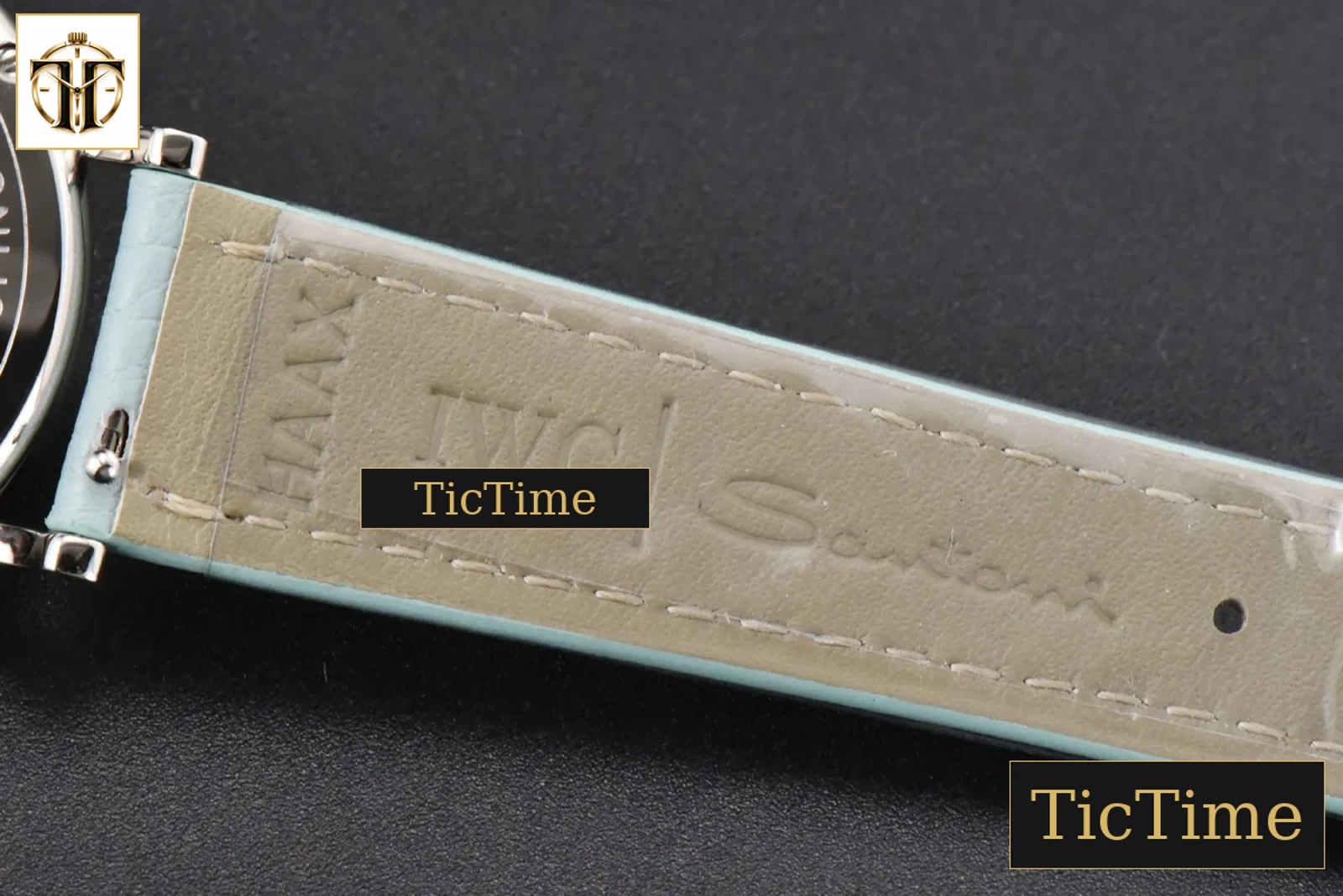 Portofino Automatic IW357416 34mm Ice Blue Dial Blue Leather Strap — foto 27