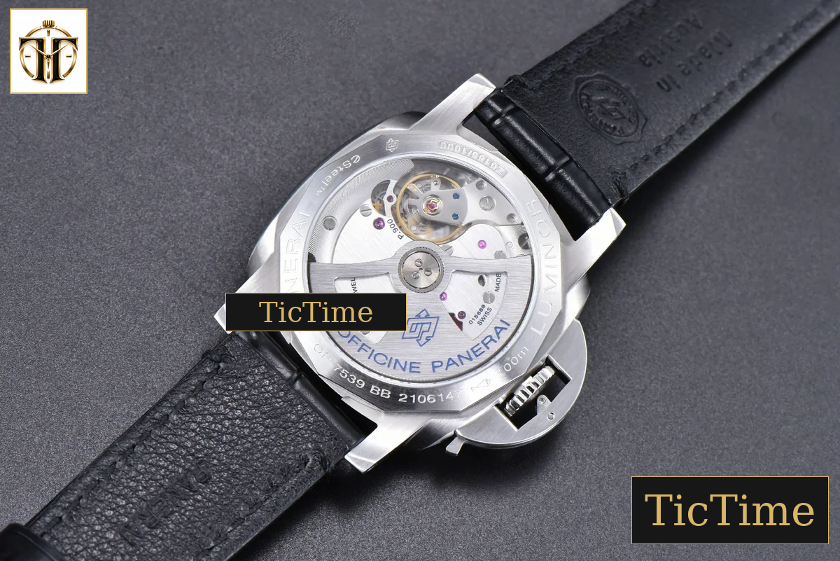 Luminor Quaranta BiTempo PAM1365 40mm VSF Black Dial Leather Strap P900 — foto 17