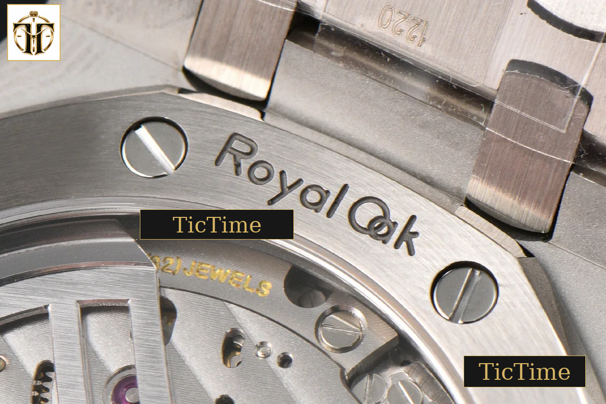 Royal Oak ’50th Anniversary’ 15510 41mm ZF Ice Blue Dial Diamond Marker SS Bracelet SA4302 — foto 25