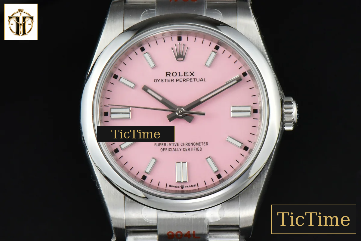 Oyster Perpetual 126000 36mm EWF Pink Dial SS Bracelet A3230 — foto 2