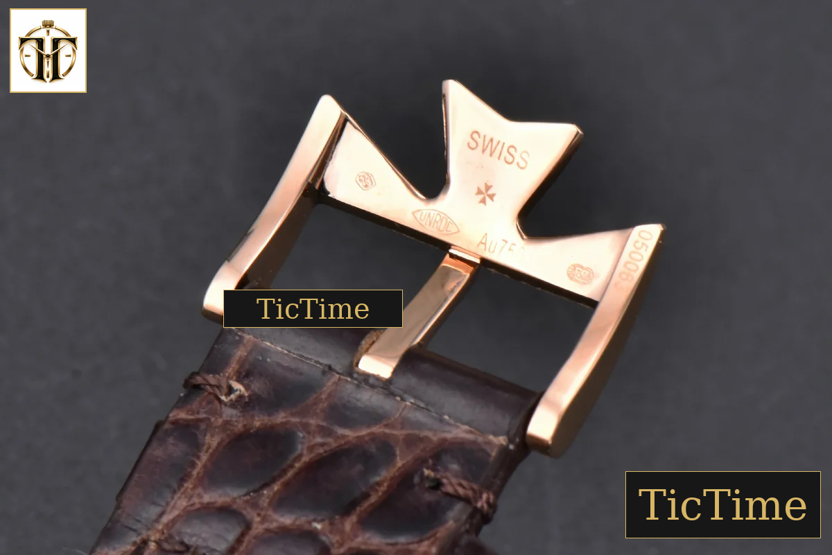 Patrimony Date 40mm ZF RG White Dial Brown Leather Strap Miyota 9015 — foto 21