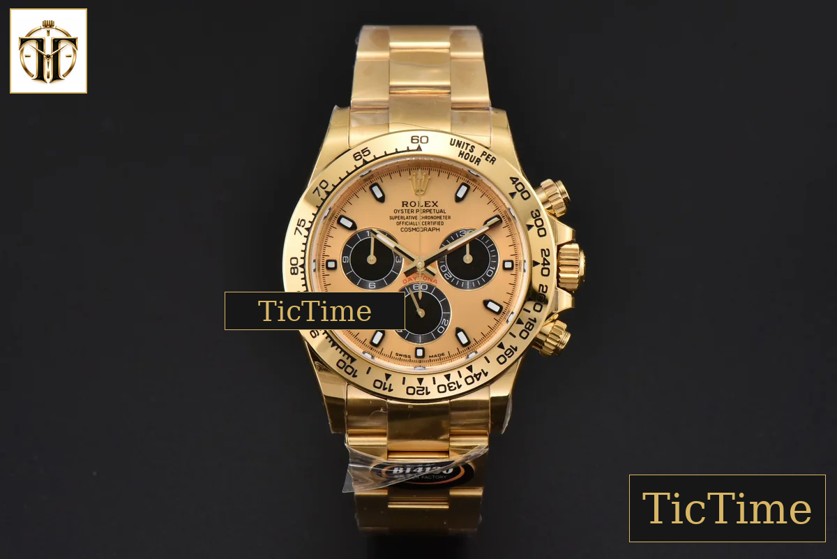 Daytona 116508 40mm BTF YG YG Dial Black Subdial YG Bracelet SA4130 — foto 3