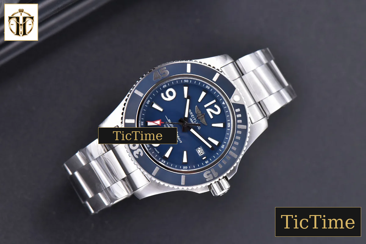 Superocean Automatic 44mm TF Blue Dial SS Bracelet A2824 — foto 4