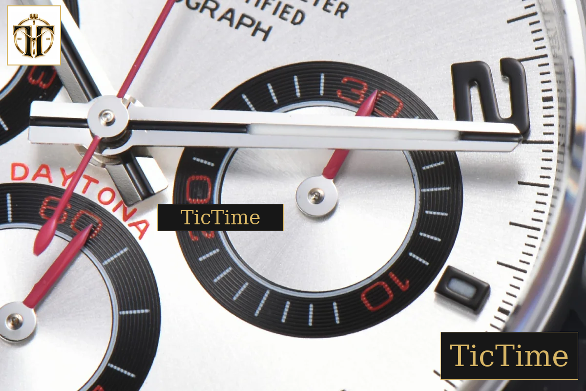 Daytona 116509 APSF SS White Dial Digital Marker SS Bracelet SH4130 — foto 8