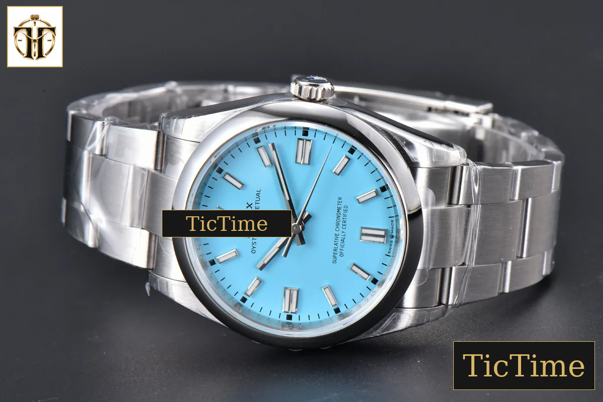 Oyster Perpetual 904L 126000 36mm VSF Tiffany Dial Oyster Bracelet VS3235 — foto 15