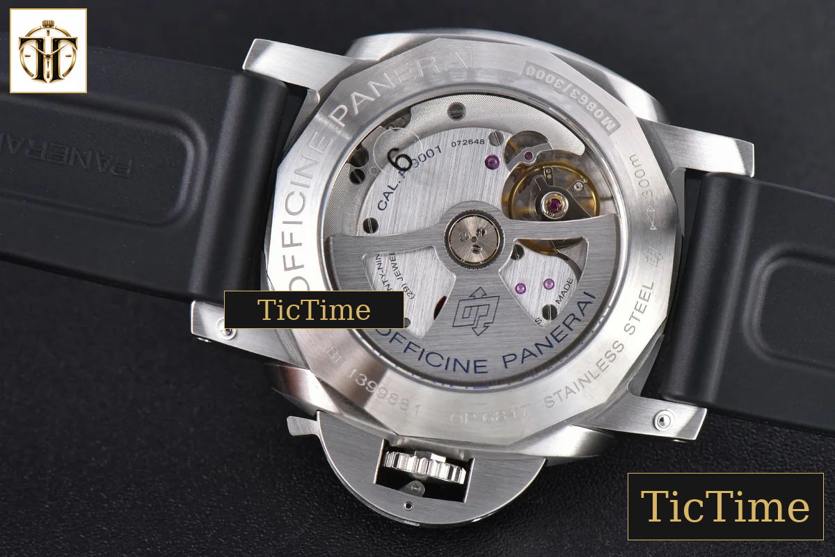 Luminor Marina GMT PAM320 44mm VSF Black Dial Rubber Strap P9001 — foto 17
