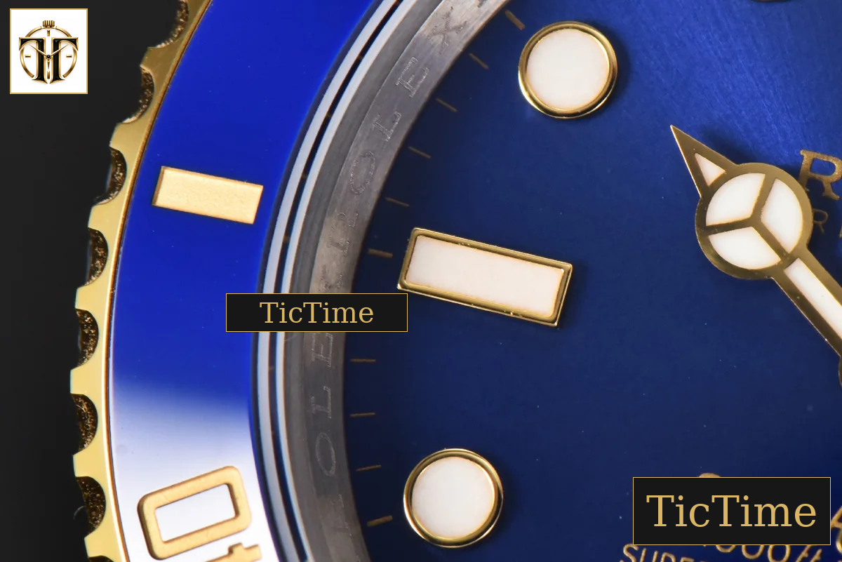 Submariner LB 904L 116613 King Factory YG/SS Blue Ceramic Blue Dial SS Bracelet VR3135 — foto 6