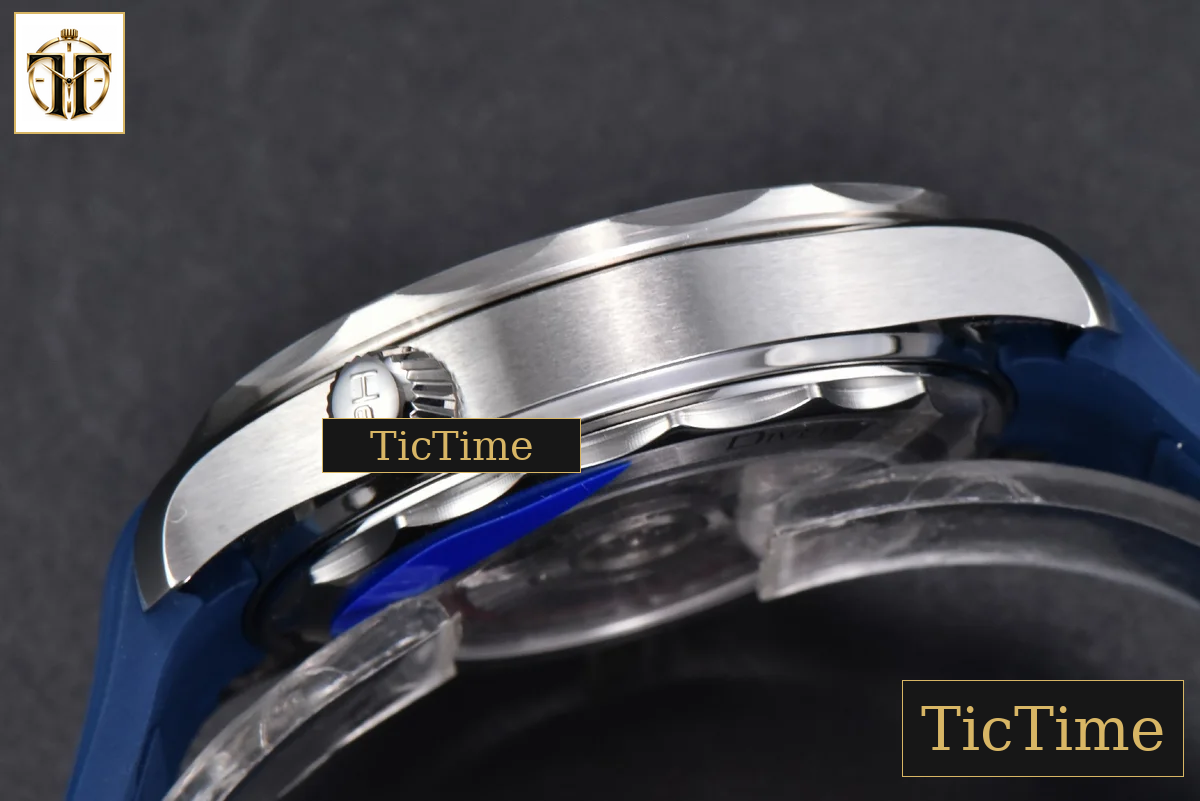 Seamaster Diver 300M 42mm ZF Blue Ceramic Blue Dial Blue Rubber Strap A8800 — foto 14