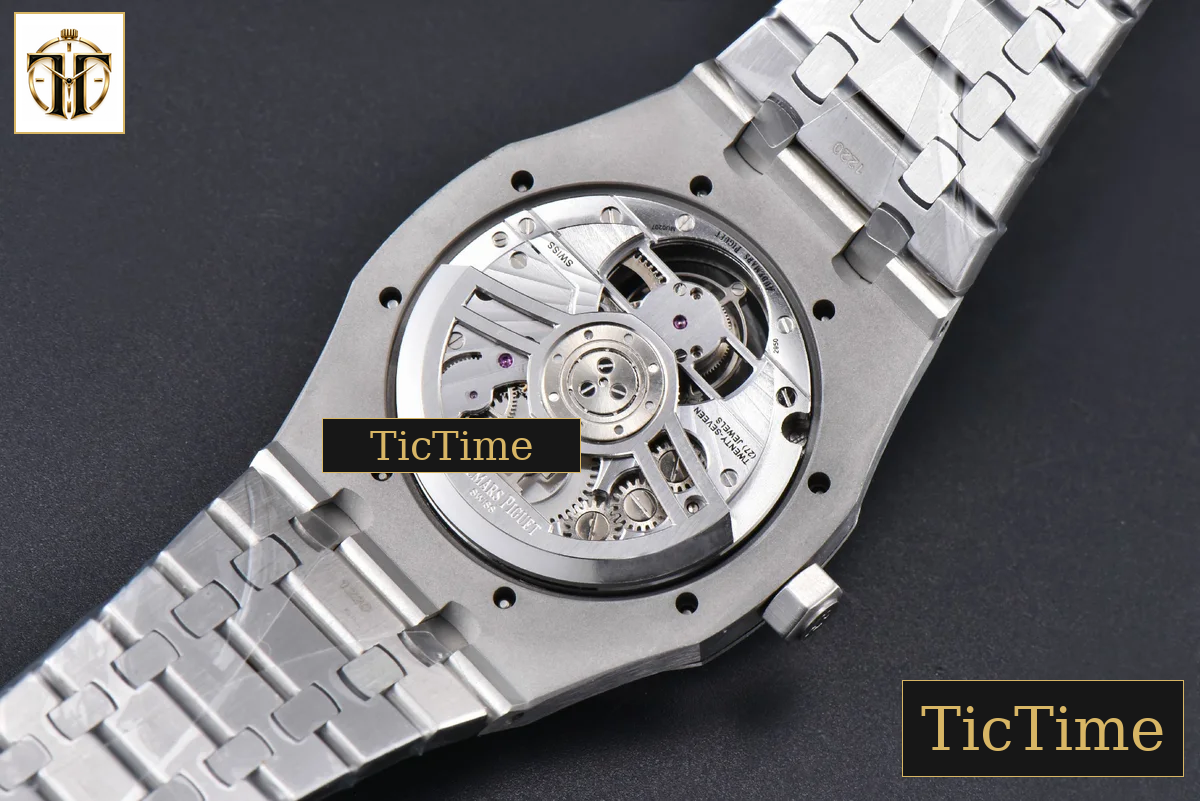 Royal Oak Tourbillon 41mm R8F Diamond Bezel Green Dial SS Bracelet Flying Tourb V2 — foto 22