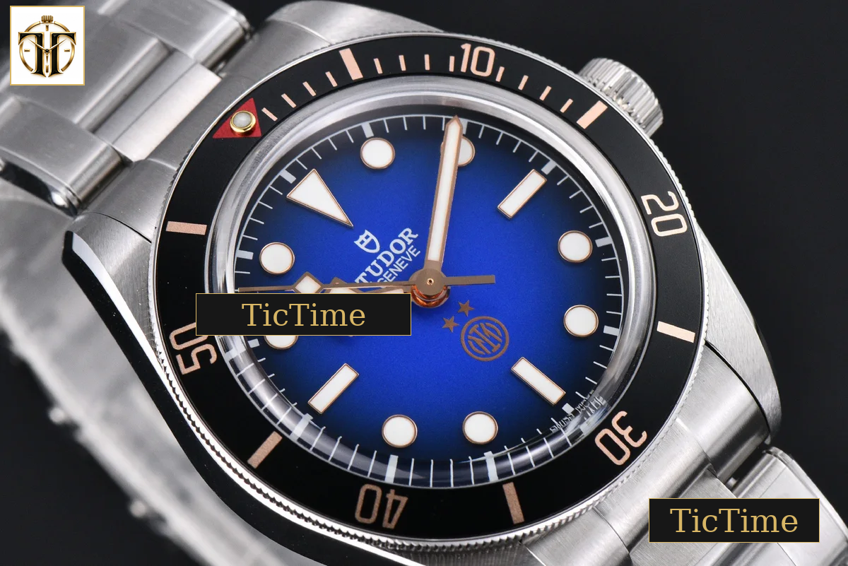 Black Bay Fifty Eight Inter Milan 39mm ZF SS Gradient Blue Dial SS Bracelet A2824 — foto 12