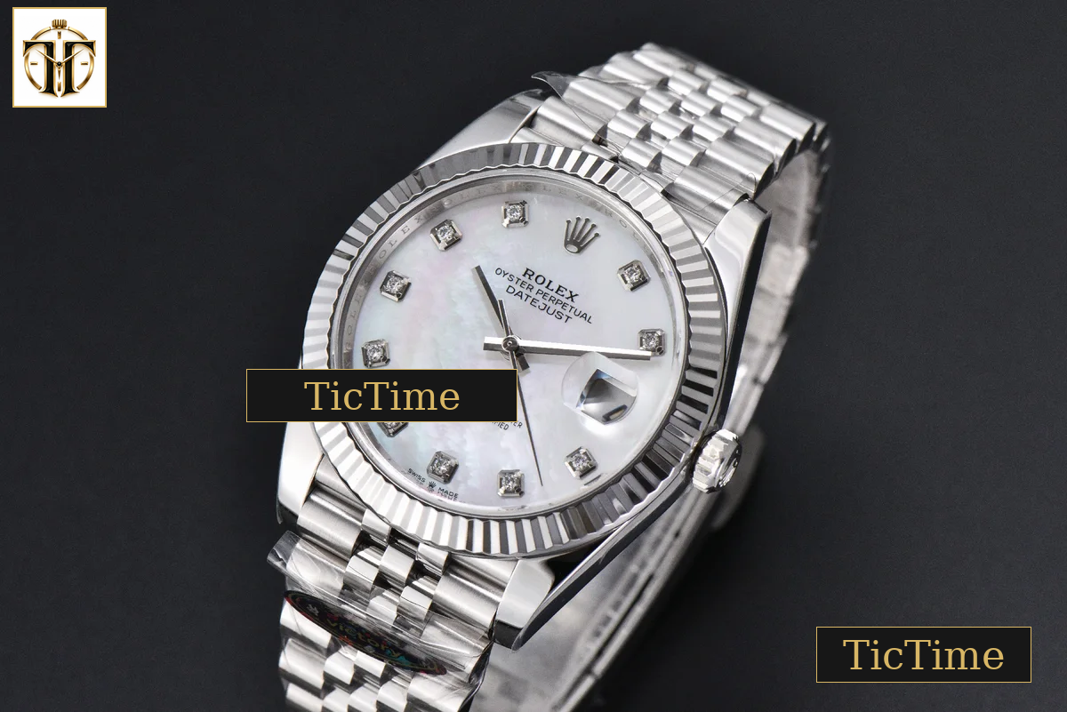 DateJust 904L 126334 41mm VF MOP Dial Diamond Marker Jubilee Bracelet DD3235 — foto 5
