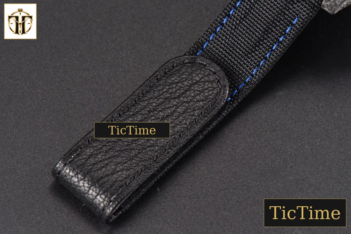 Submariner DIW Forged Carbon 40mm VSF Blue Element Nylon Strap VS3135 — foto 22