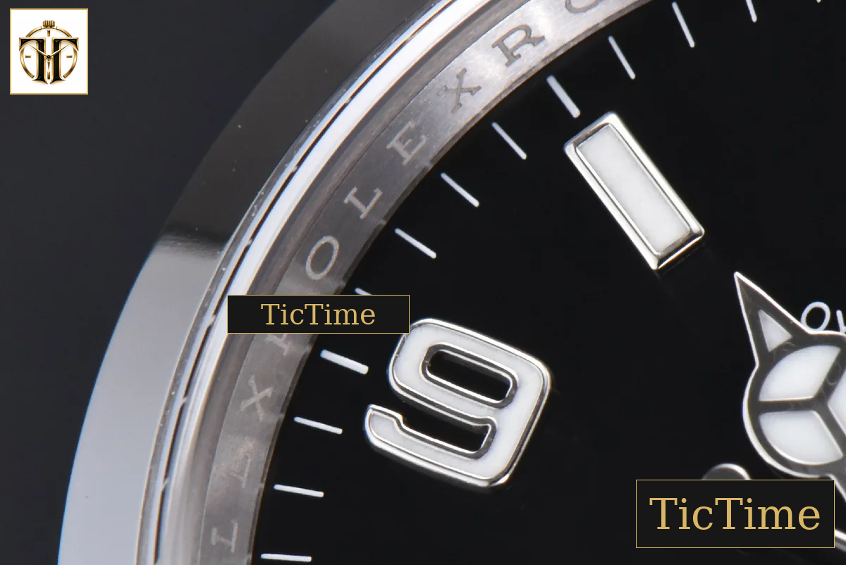 Explorer I 904L 124270 36mm Clean Factory Black Dial SS Bracelet VR3230 — foto 7