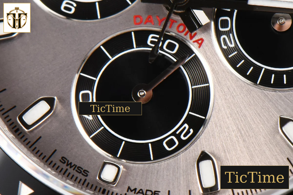 Daytona 116519 Clean Factory Ceramic Grey Dial Oysterflex Strap SA4130 — foto 8