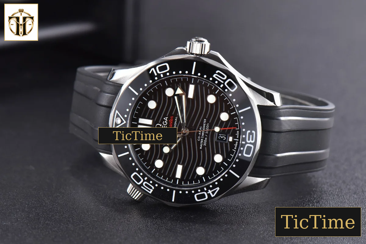 Seamaster Diver 300M 42mm VSF Black Dial Rubber Strap VS8800 — foto 10
