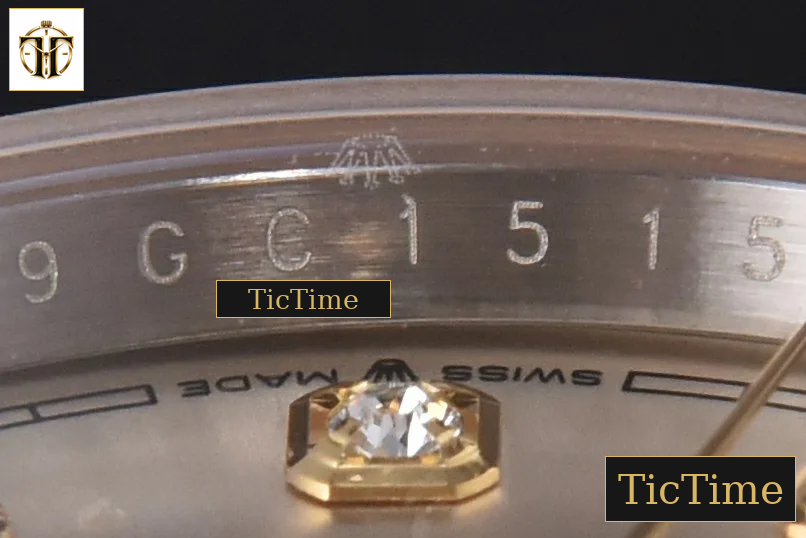 DateJust 904L 36mm GMF YG/SS Fluted Bezel Silver Dial Diamond Marker Jubilee Bracelet VR3235 — foto 12