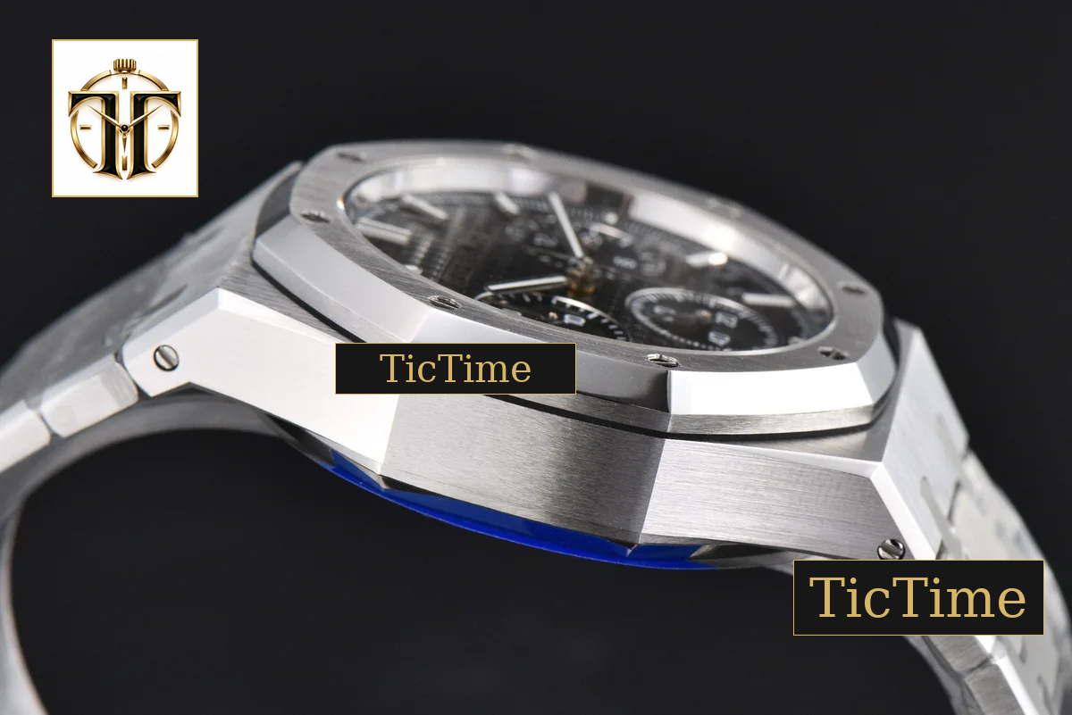 Royal Oak Chrono 26240 ZF SS Black Dial SS Bracelet V1 (V2 free sprung ) SA4401 — foto 34