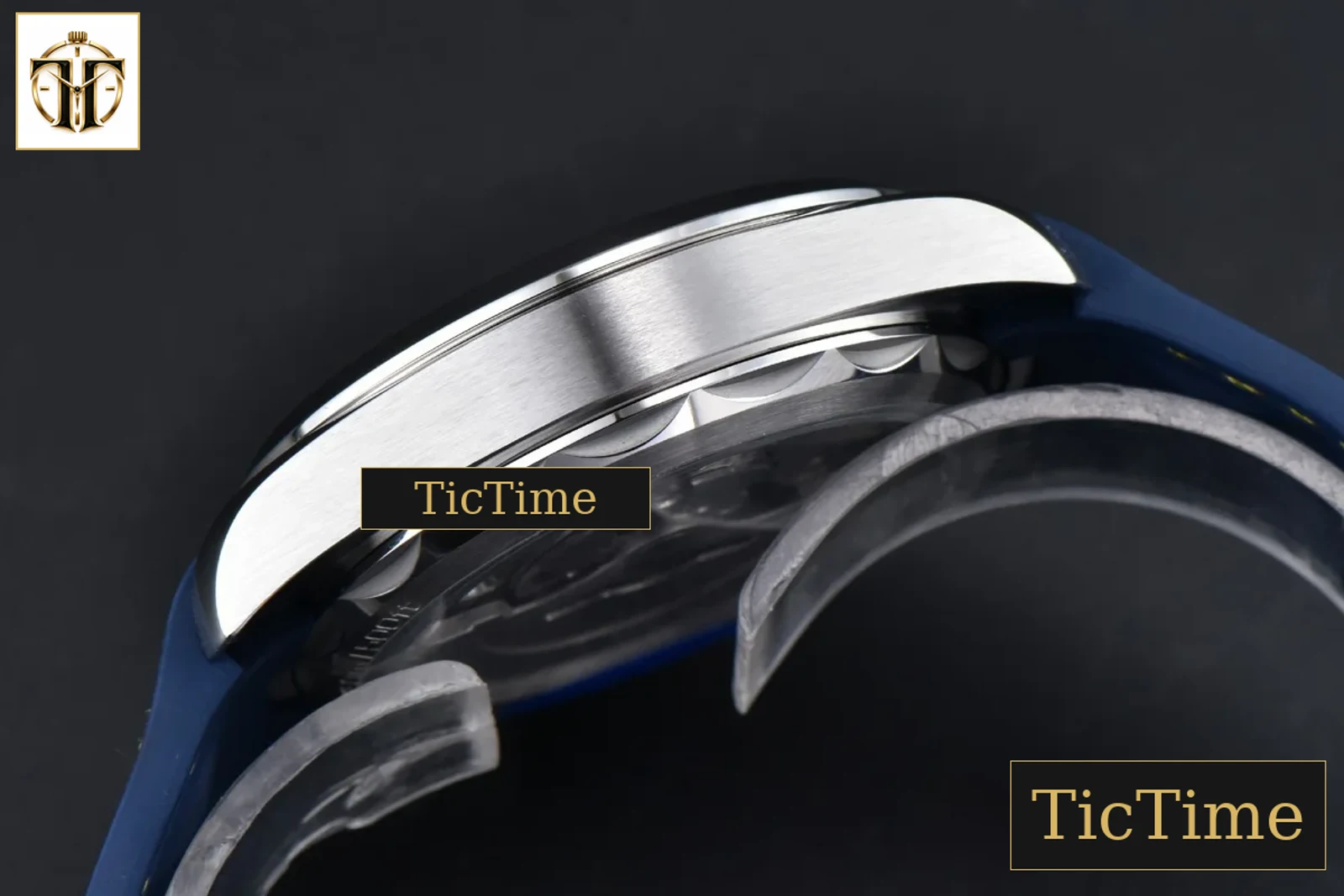 Aqua Terra 150M 41mm VSF SS Dark Blue Dial Yellow Hand Dark Blue Rubber Strap A8900 — foto 13
