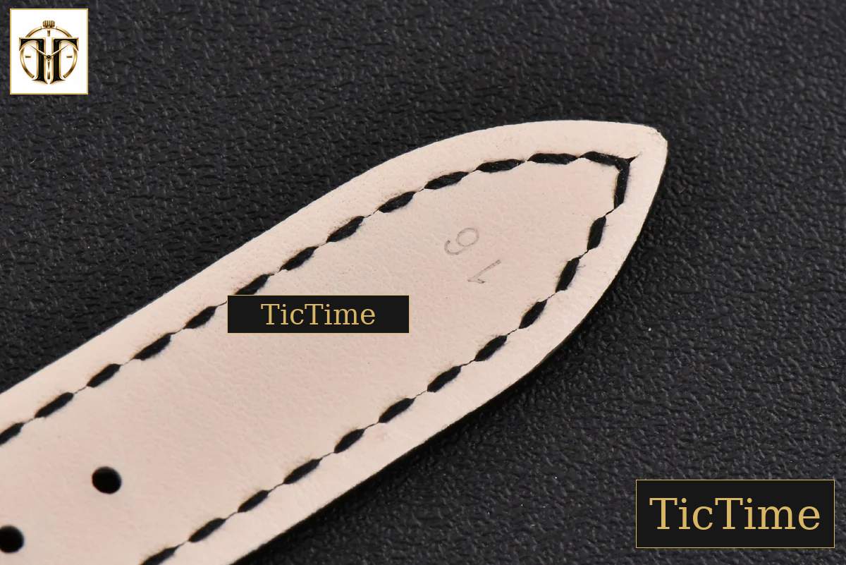 Rendez-Vous Moon 34mm GF RG Diamond White Textured Dial Black Leather Strap A935 — foto 25