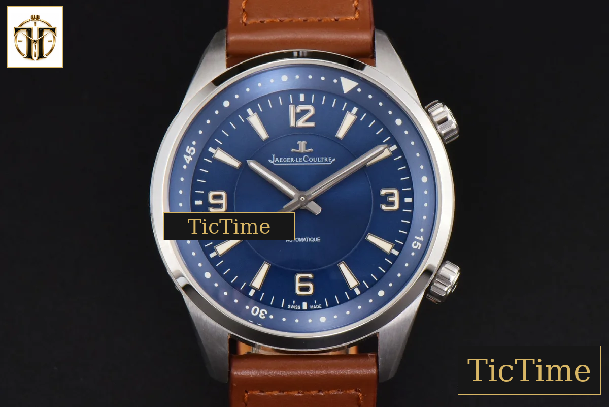 Polaris Geographic 40mm LTF Blue Dial Brown Leather Strap Miyota 9015 — foto 2