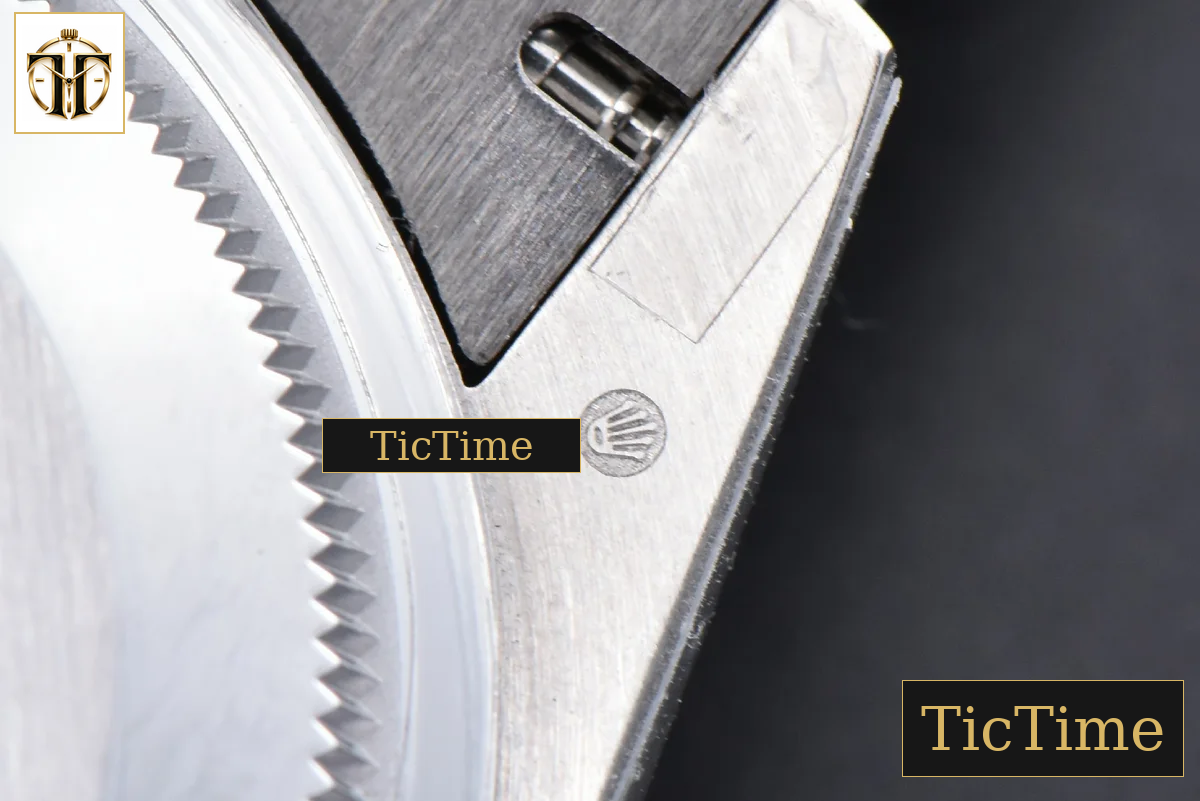 DayDate 36mm GMF SS Diamond Bezel White Dial Roman Marker President Bracelet (Tungsten) A2836 — foto 29