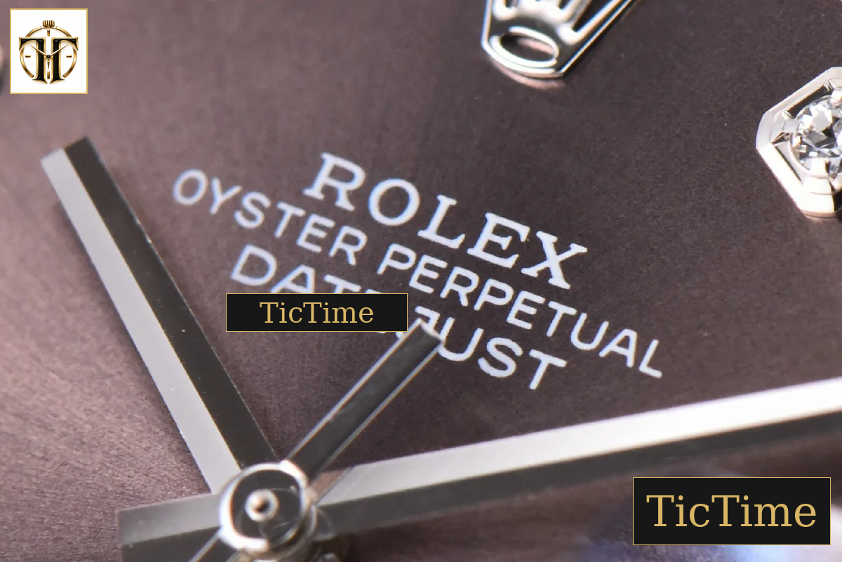 Datejust 41mm GMF SS Borwn Dial Diamond Marker Fluted Bezel Jubille Bracelet VR3235 — foto 6