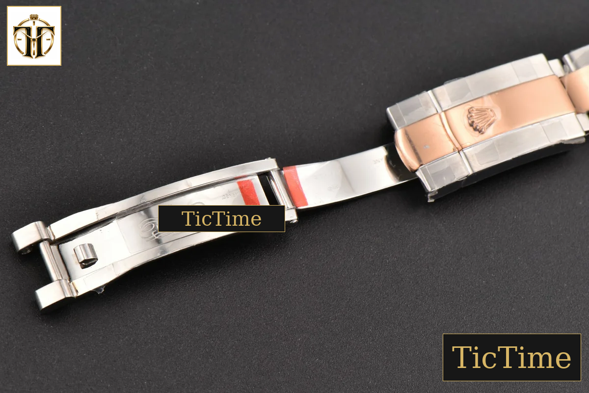 DateJust Ladies 904L 31mm WF RG/SS Smooth RG Dial Roma Marker Oyster Bracelet A2671 — foto 32