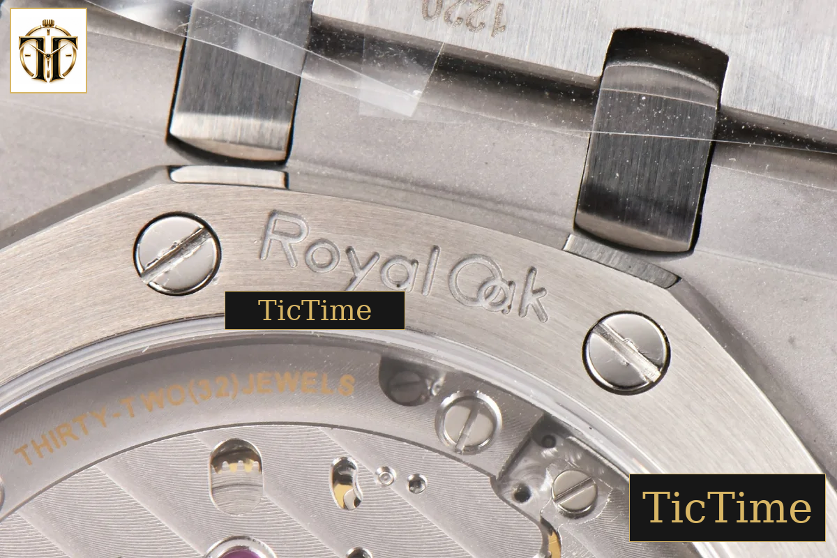 Royal Oak 15500 41mm APSF Black Textured Dial SS Bracelet V2 A4302 — foto 26