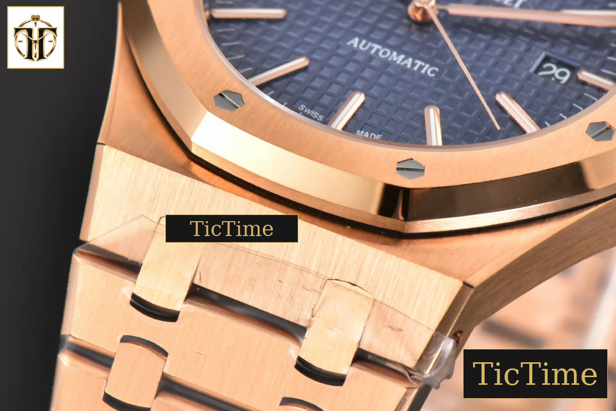 Royal Oak 15400 41mm ZF RG Blue Textured Dial RG Bracelet SA3120 — foto 10