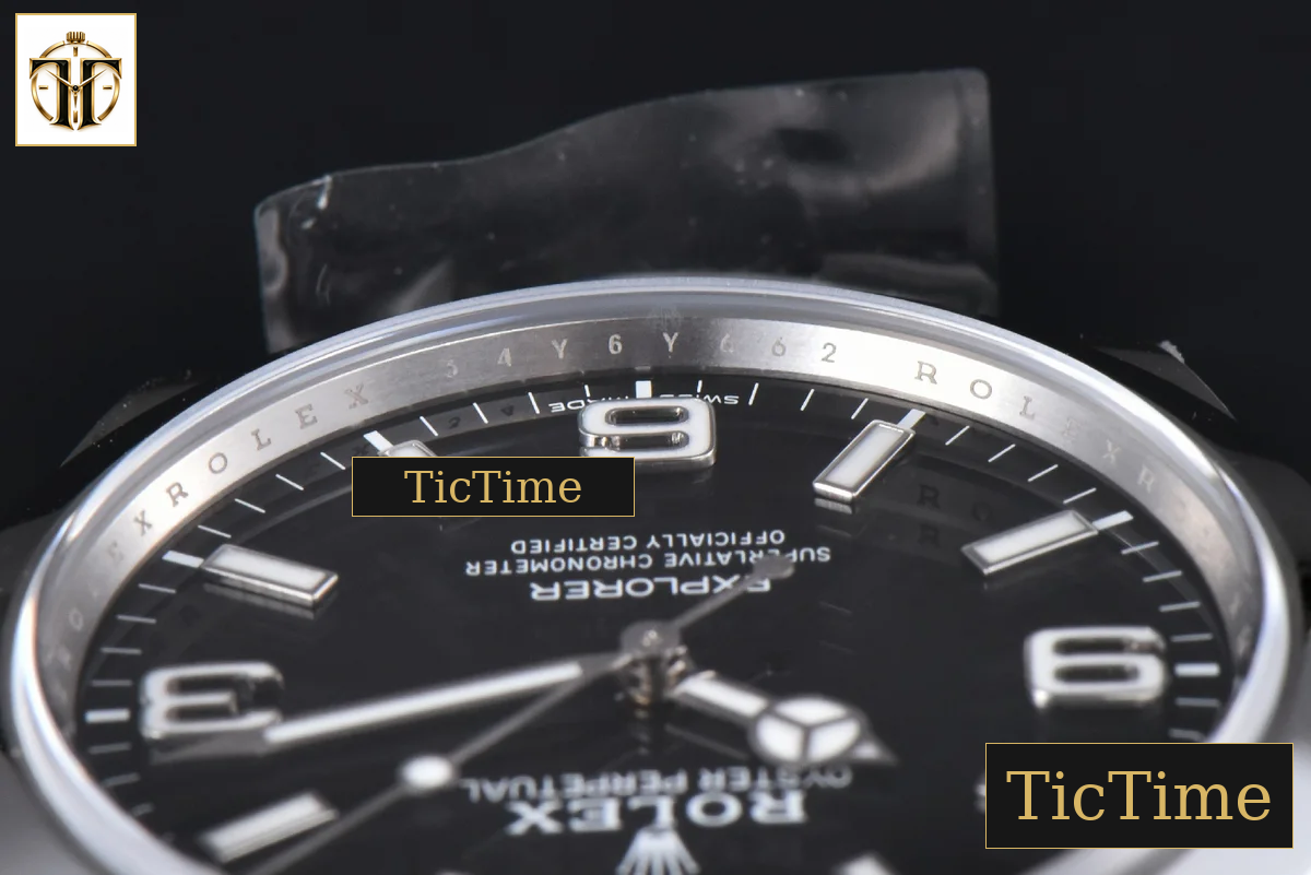 Explorer I 904L 214270 39mm Clean Factory Black Dial SS Bracelet VR3132 — foto 13