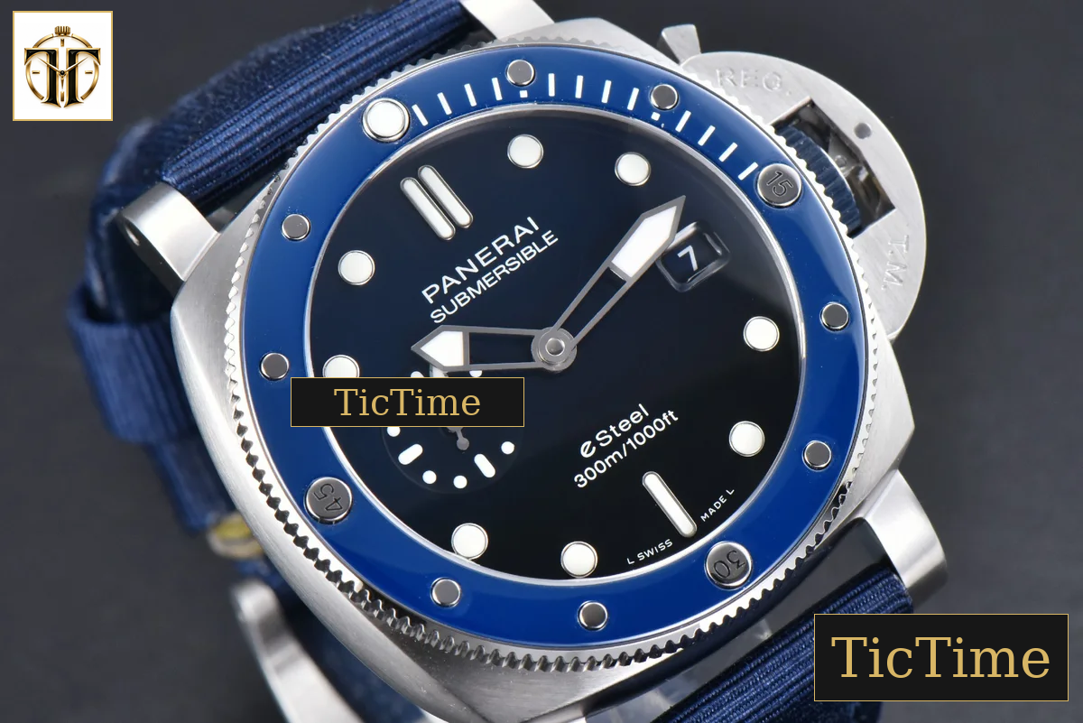 Sub Quaranta PAM1289 44mm VSF Blue Dial Blue Nylon Strap P900 — foto 12