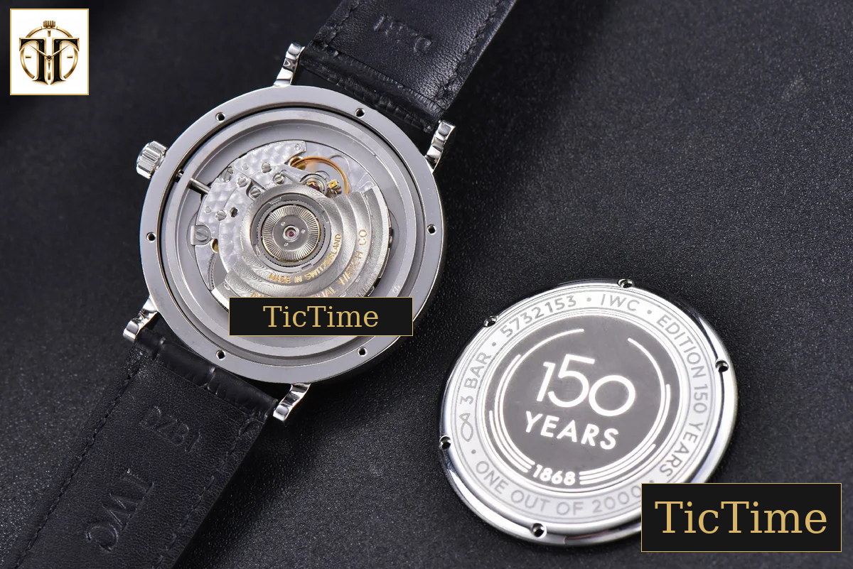 Portofino ‘150 Years’ 40mm V7F White Dial YG Markers Black Leather Strap / A2892 — foto 20