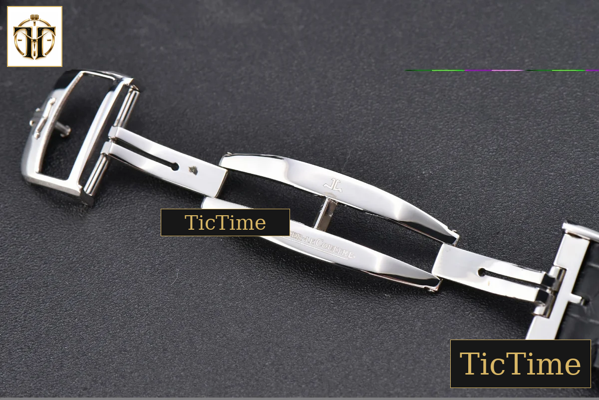 Master Ultra Thin Moon 1368420 39mm YLF SS White Dial Black Leather Strap A925 — foto 27
