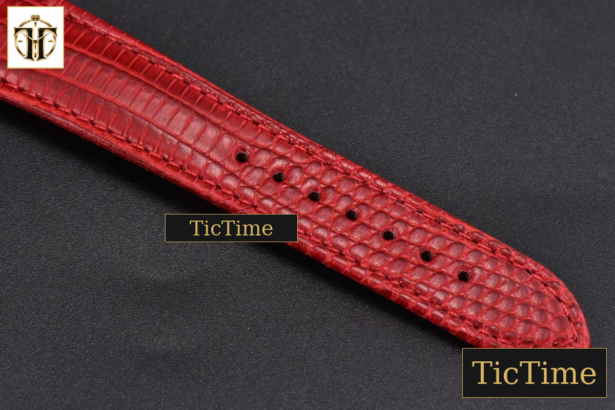 Tank Must Large 33.7×25.5mm K11F Red Dial Red Corc Texture Leather Strap Quartz — foto 22