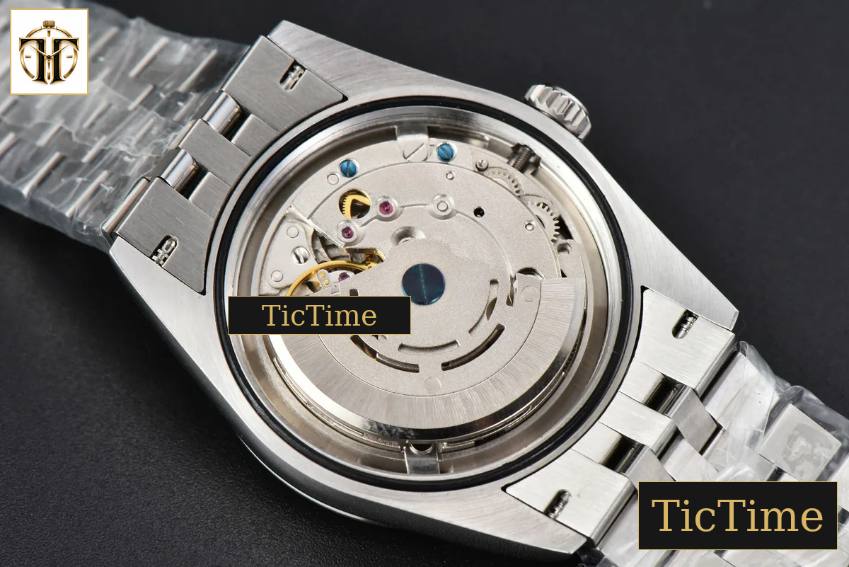 DateJust Smooth Bezel 36mm BPF Blue Motif Dial Jubilee Bracelet A2824 — foto 22
