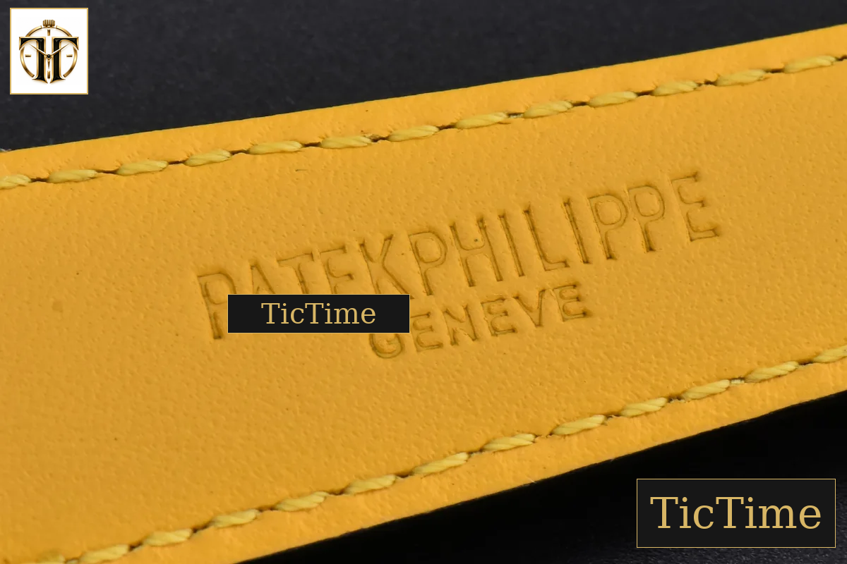 Calatrava 6007G 40mm ZF Black Dial Yellow Hand Nylon Strap 9015 — foto 29
