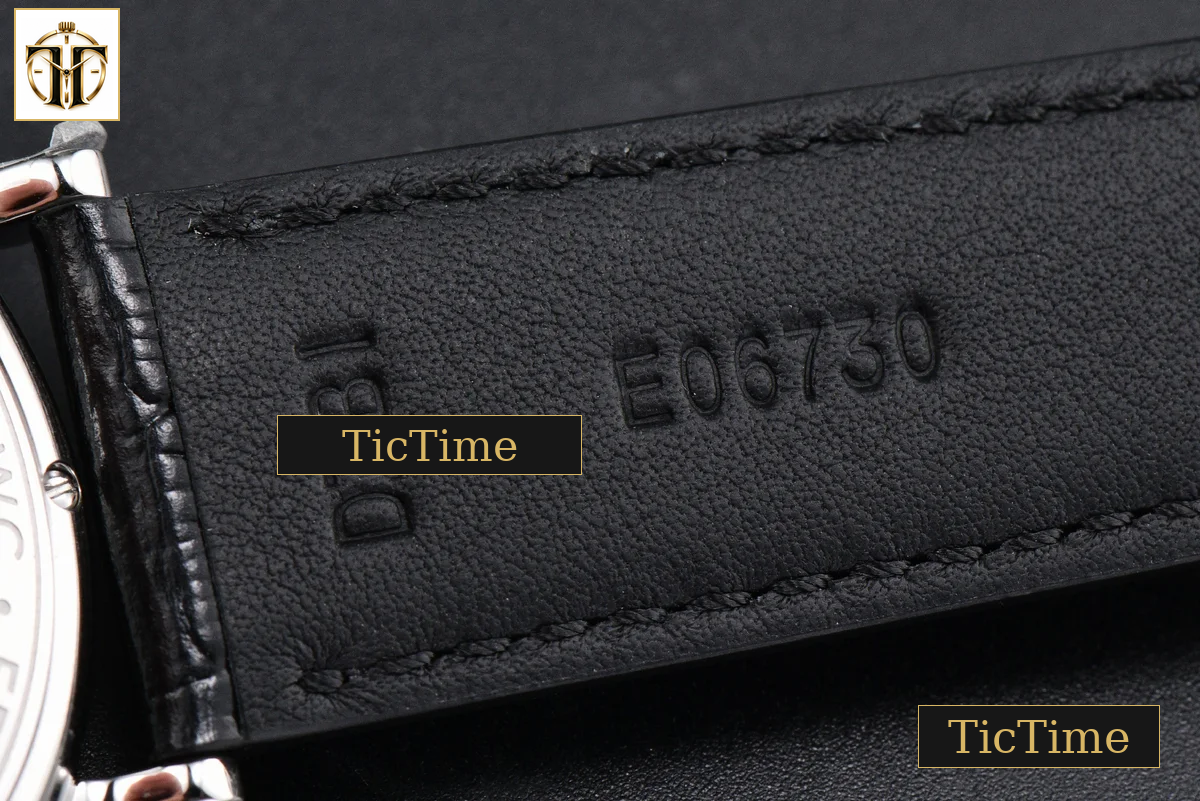 Portofino ‘150 Years’ 40mm V7F White Dial Blue Hands Black Leather Strap A2892 — foto 19
