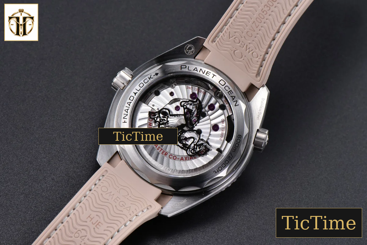 Planet Ocean 43.5mm VSF Brown Salmon Dial Rubber Strap A8900 — foto 17